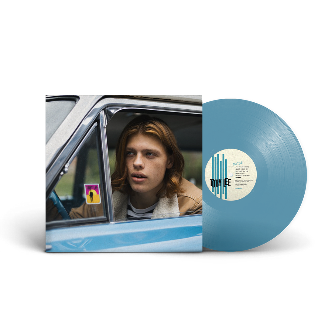Toby Lee | House On Fire - Transparent Blue LP