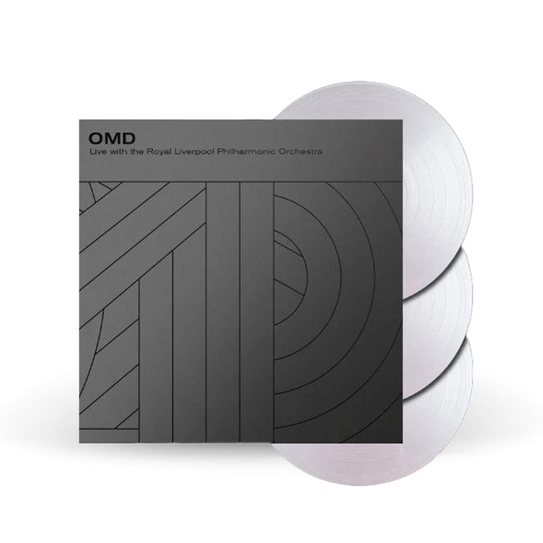 OMD | Live with the Royal Liverpool Philharmonic Orchestra - Triple Heavyweight Clear LP