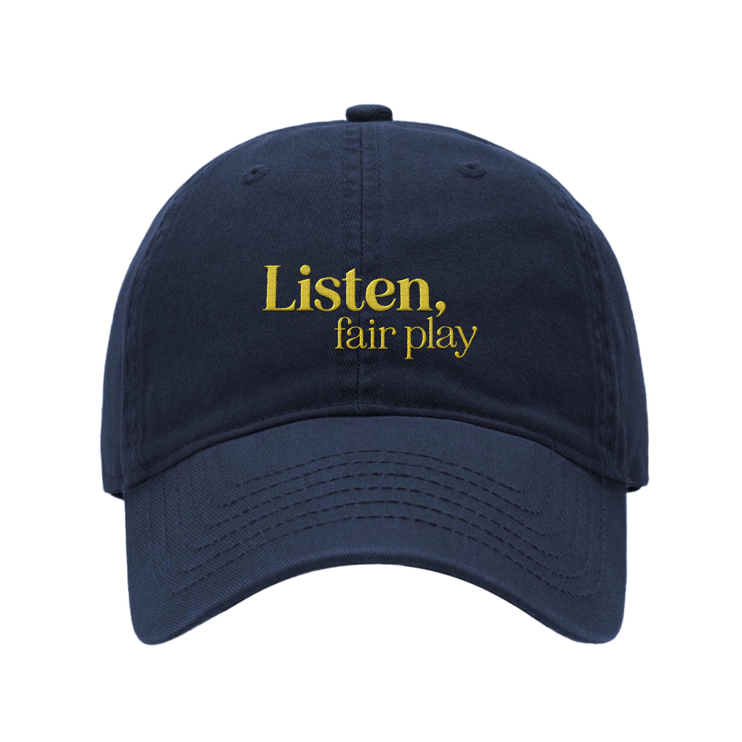 Listen, Fair Play - Cap – 100%