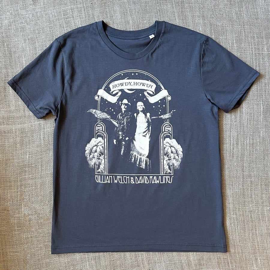 Howdy Howdy UK & Ireland 2025 Tour Charcoal T-Shirt