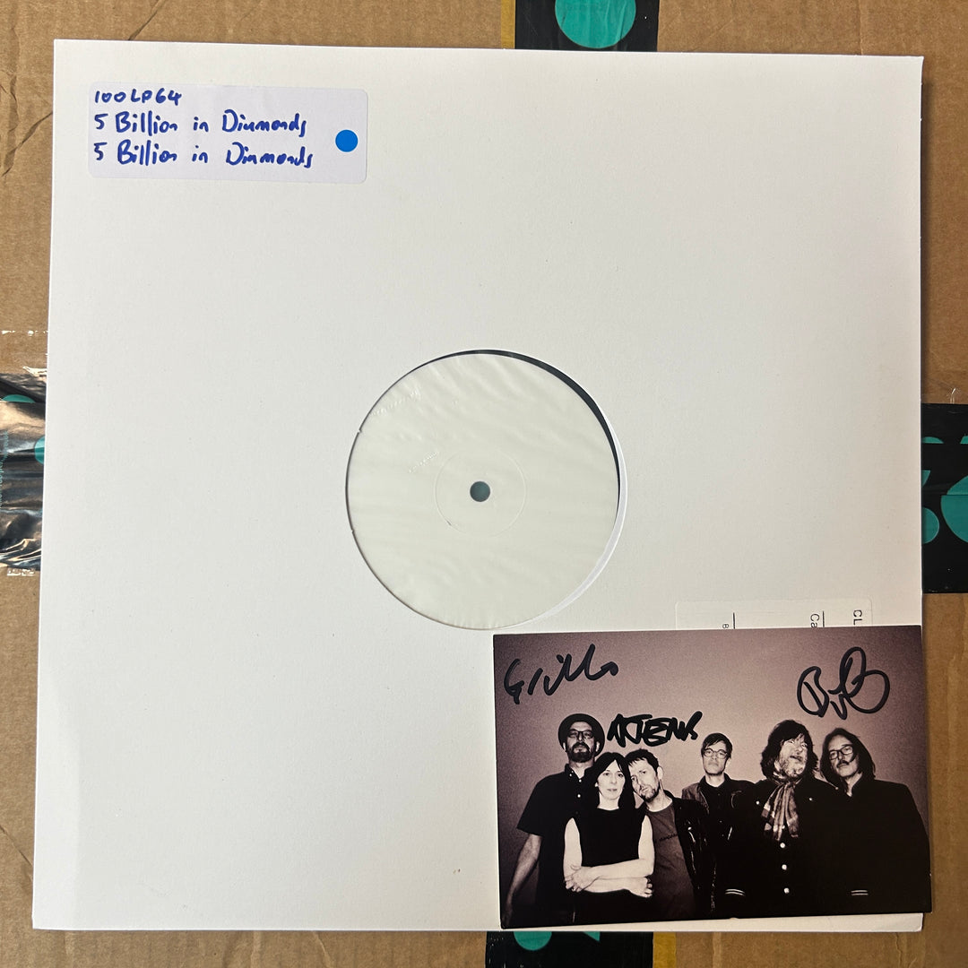 Test Pressing - 5 Billion In Diamonds - 5 Billion In Diamonds - LP (+ Signed Art Card)