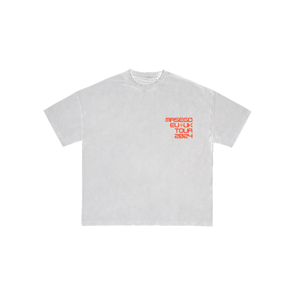 White Tour T-shirt (Map Graphic)