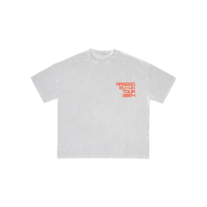 White Tour T-shirt (Map Graphic)