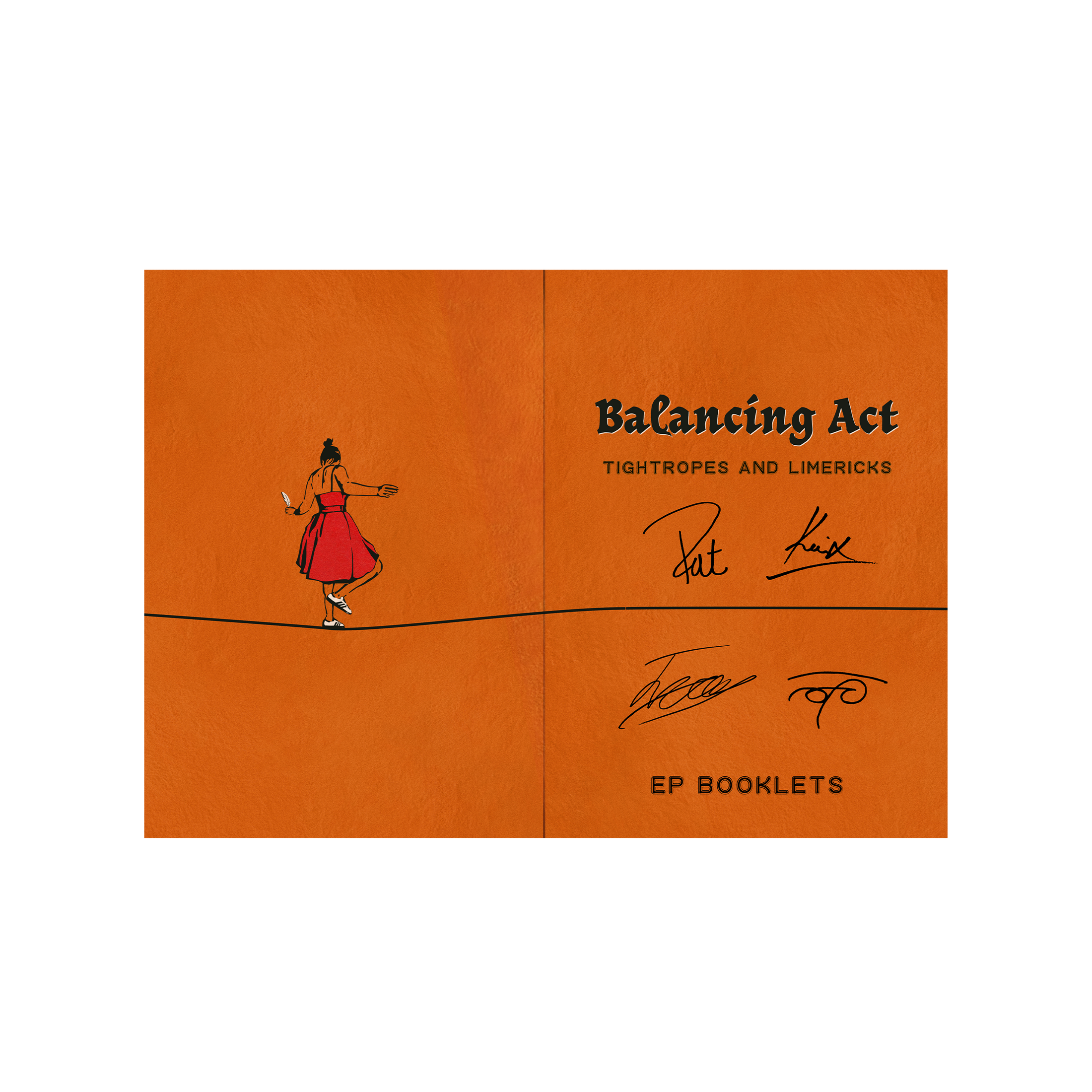 Tightropes and Limericks Signed Lyric Book | Balancing Act Official ...