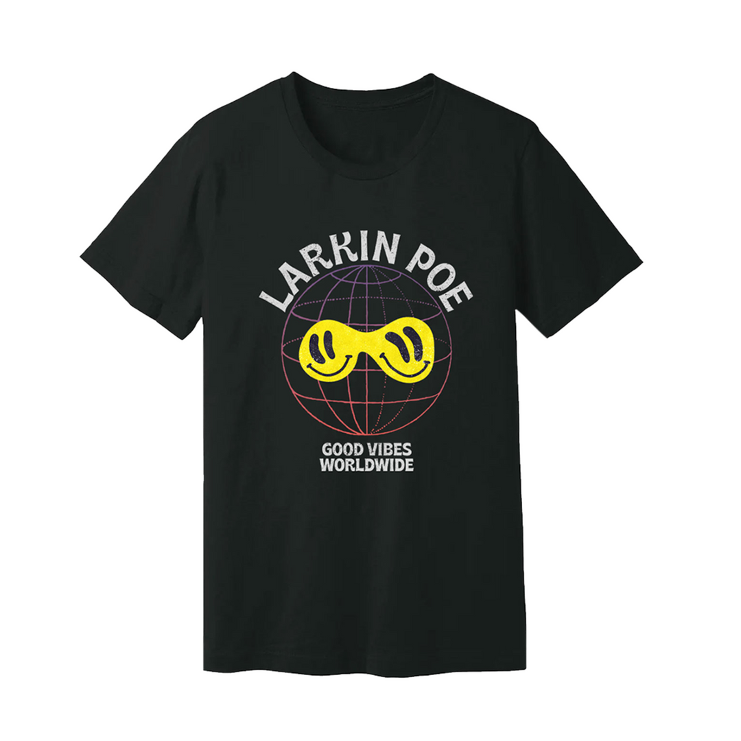 Good Vibes Black Tee