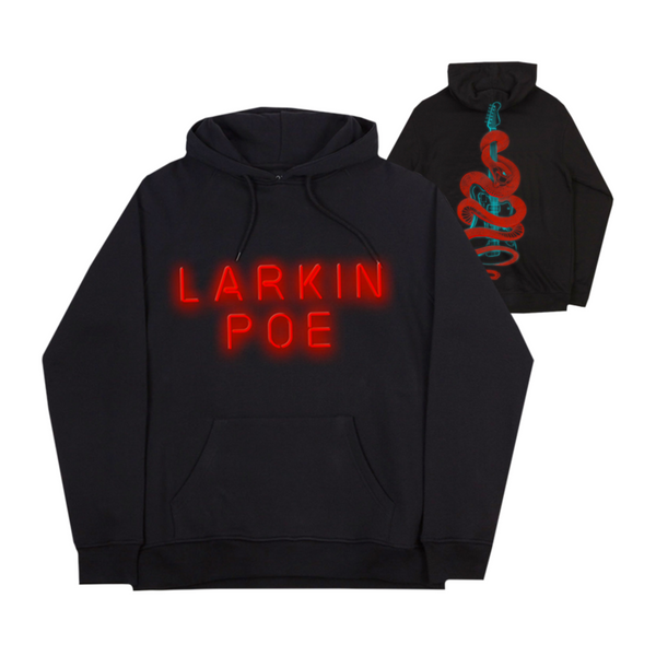 Snake Guitar Black Hoodie