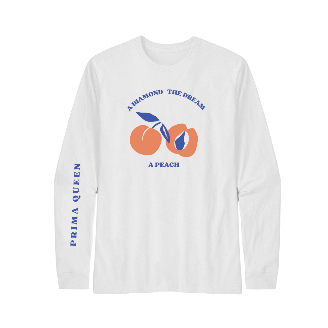 Peach Long Sleeve T-Shirt