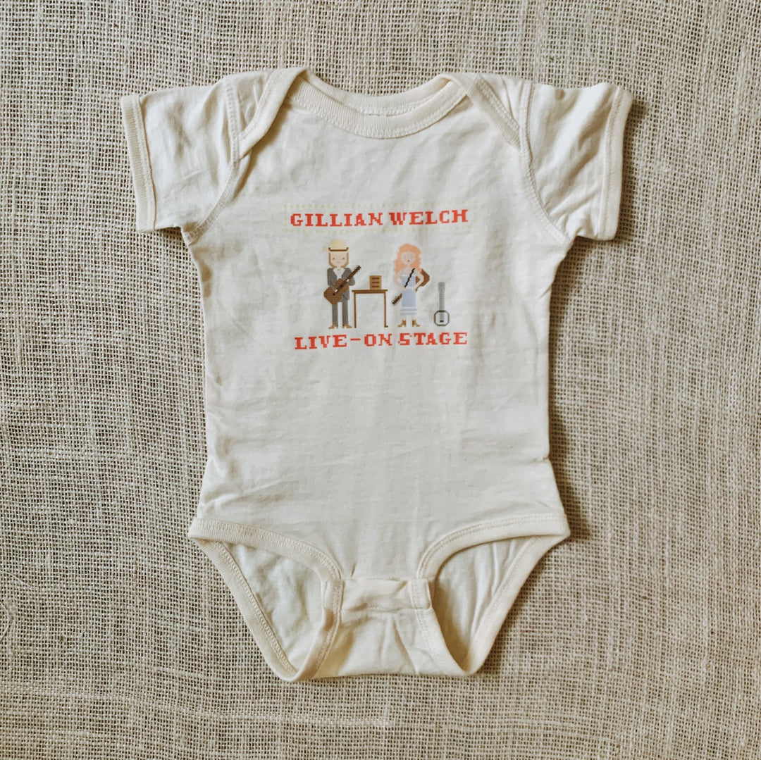 Cross Stitch Natural Onesie