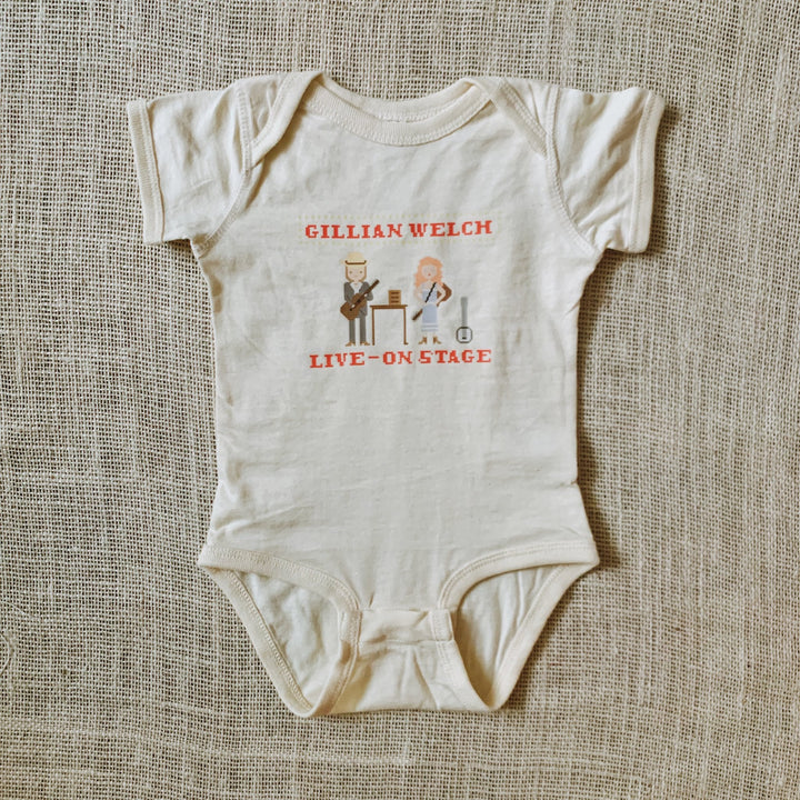 Cross Stitch Natural Onesie