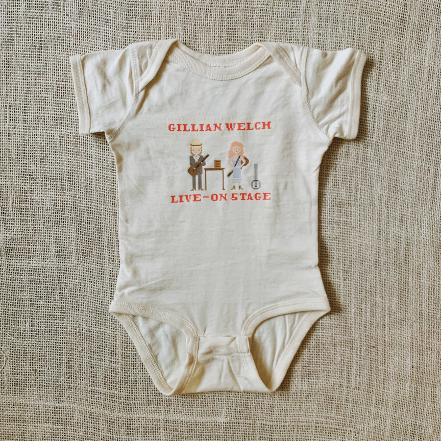 Cross Stitch Natural Onesie