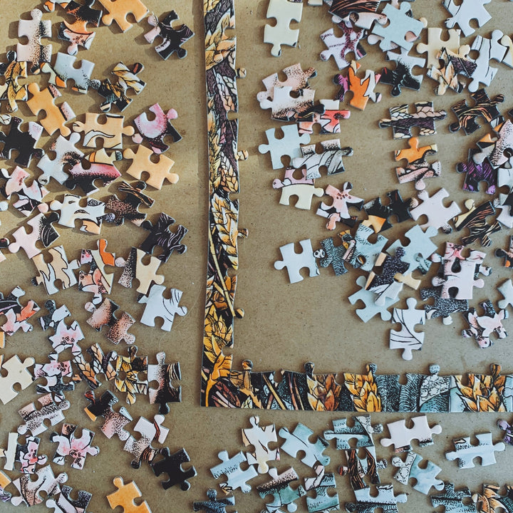 The Harrow & The Harvest 18" x 18" 500 Piece Puzzle