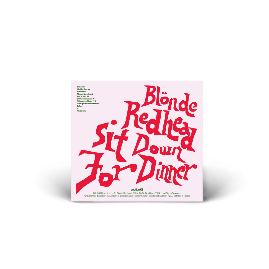 Blonde Redhead - Sit Down for Dinner CD