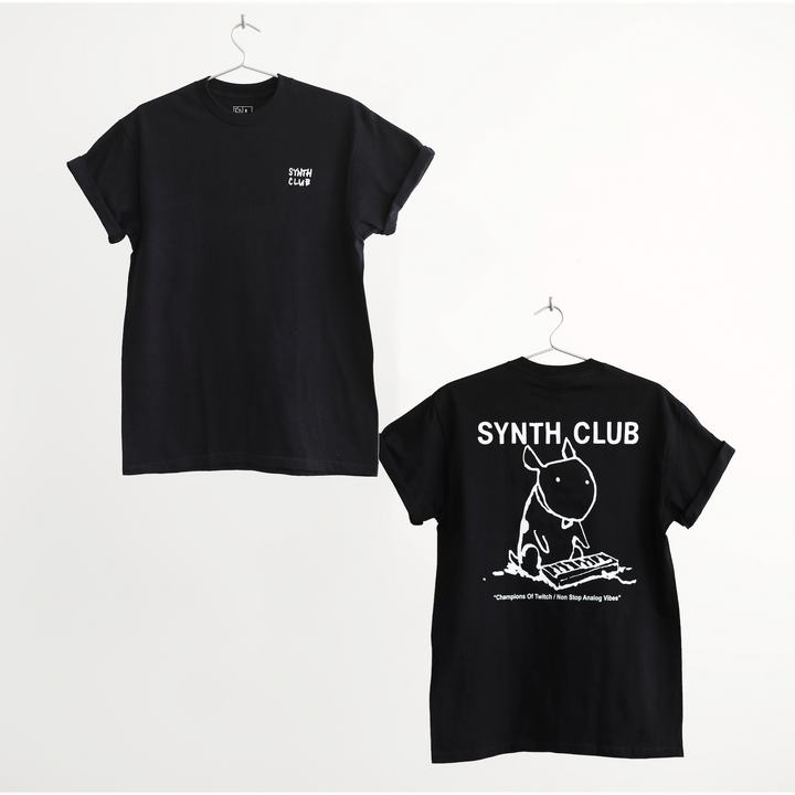 Synth Club Tee (Black)