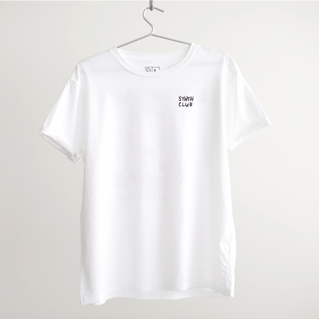 Synth Club Tee (White)