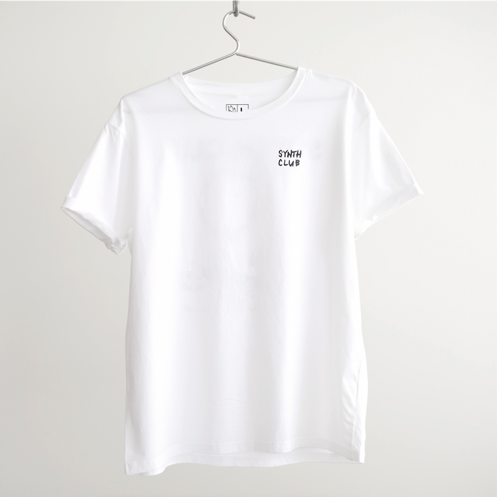 Synth Club Tee (White)
