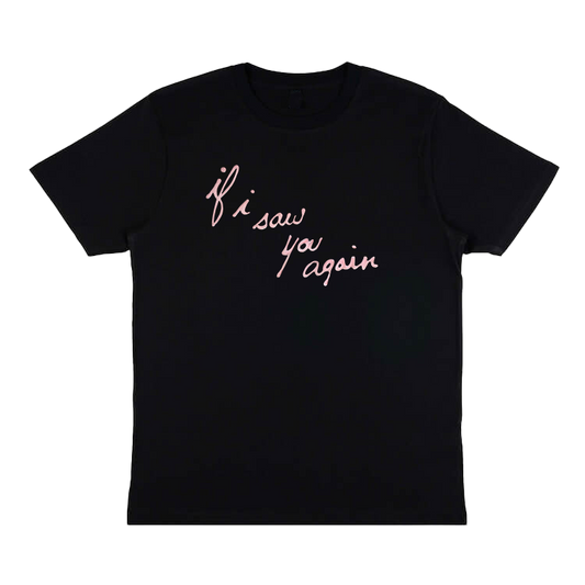 If I Saw You Again | Black Tee