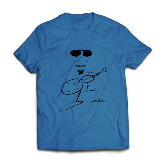 Doodle T-shirt - Blue
