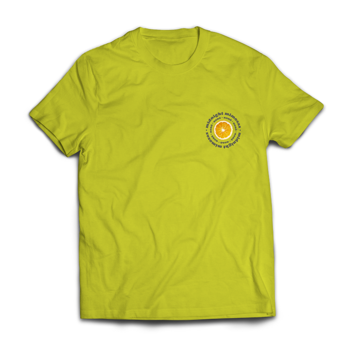 Midnight Mimosas - T-shirt (Safety Green)