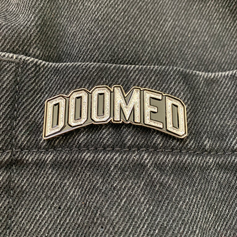 DOOMED | Enamel Badge