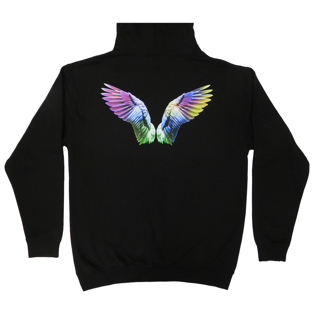 heartbreak anthem wings hoodie