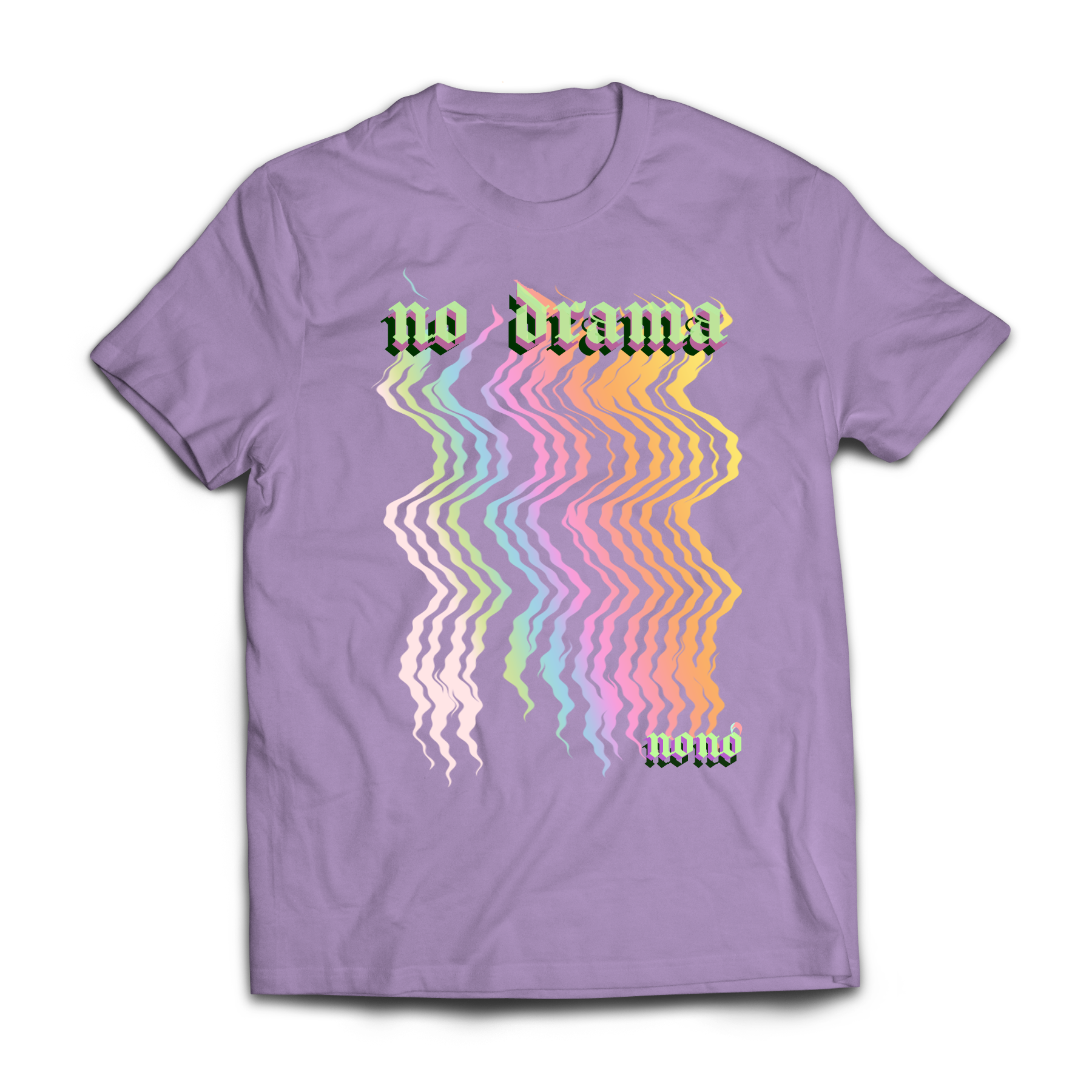 No Drama - T-shirt (Purple)