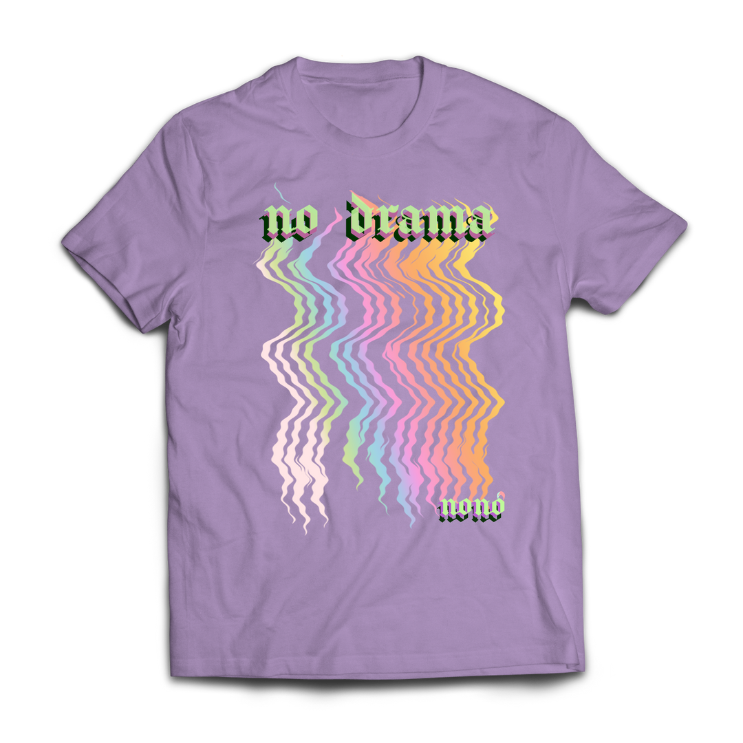 No Drama - T-shirt (Purple)