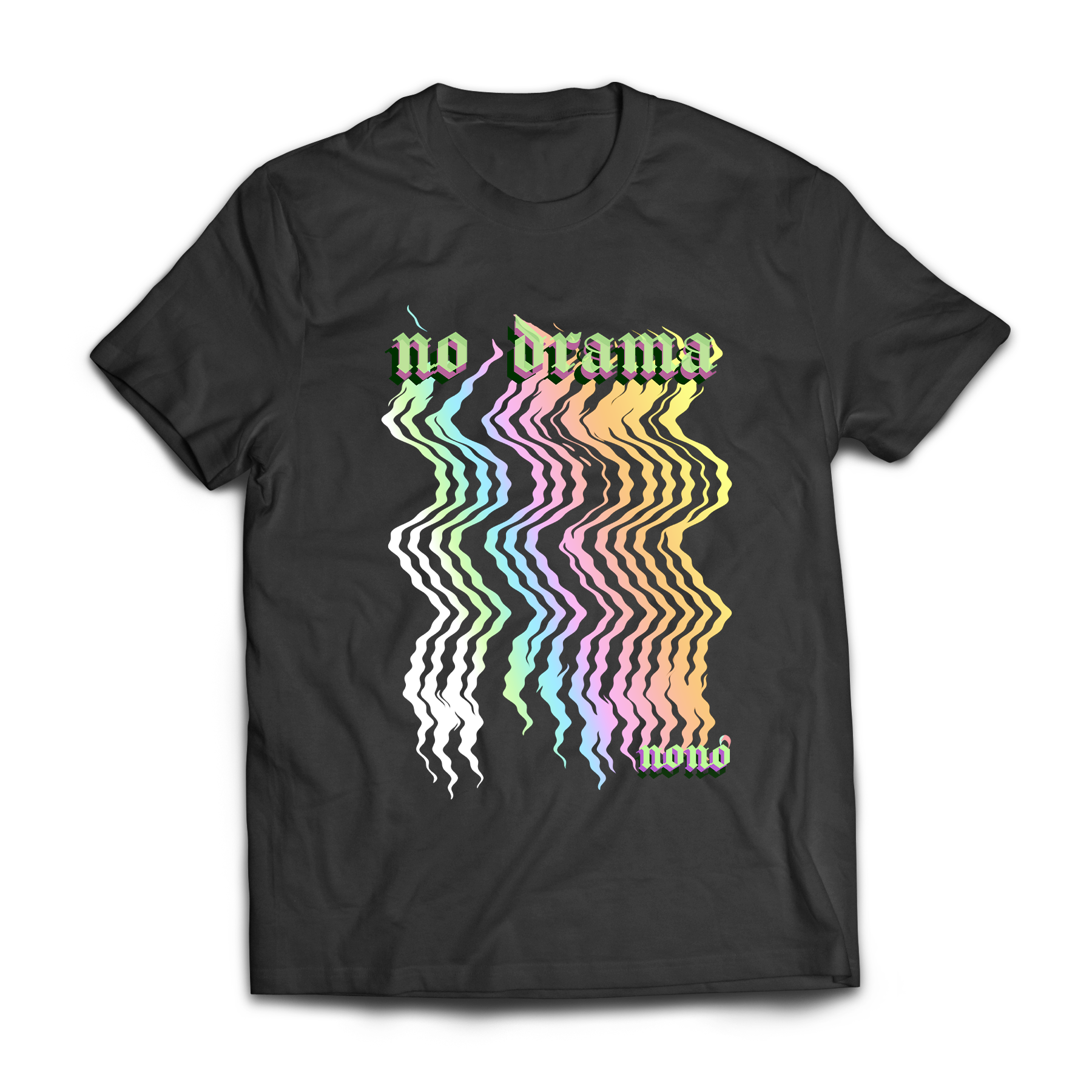 No Drama - T-shirt (Black)
