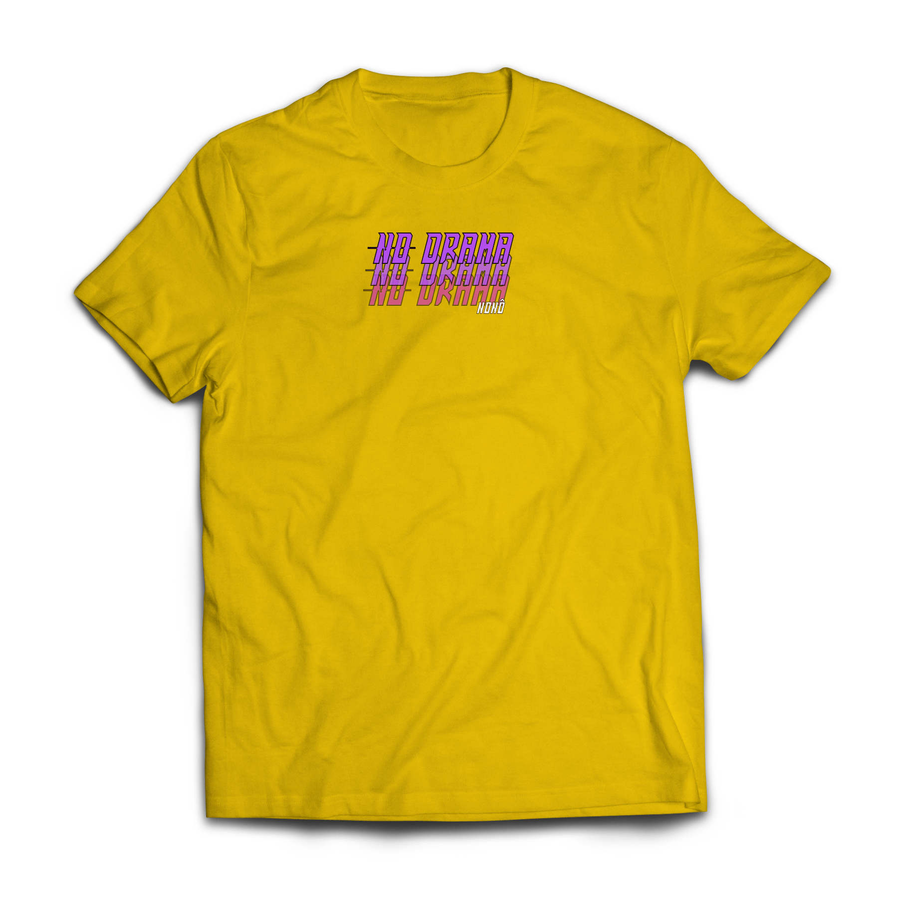 No Drama - T-shirt (Yellow)