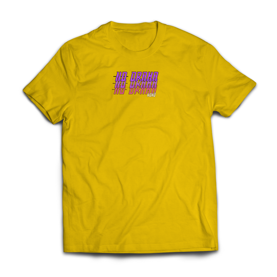 No Drama - T-shirt (Yellow)