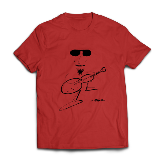 Doodle T-shirt - Red